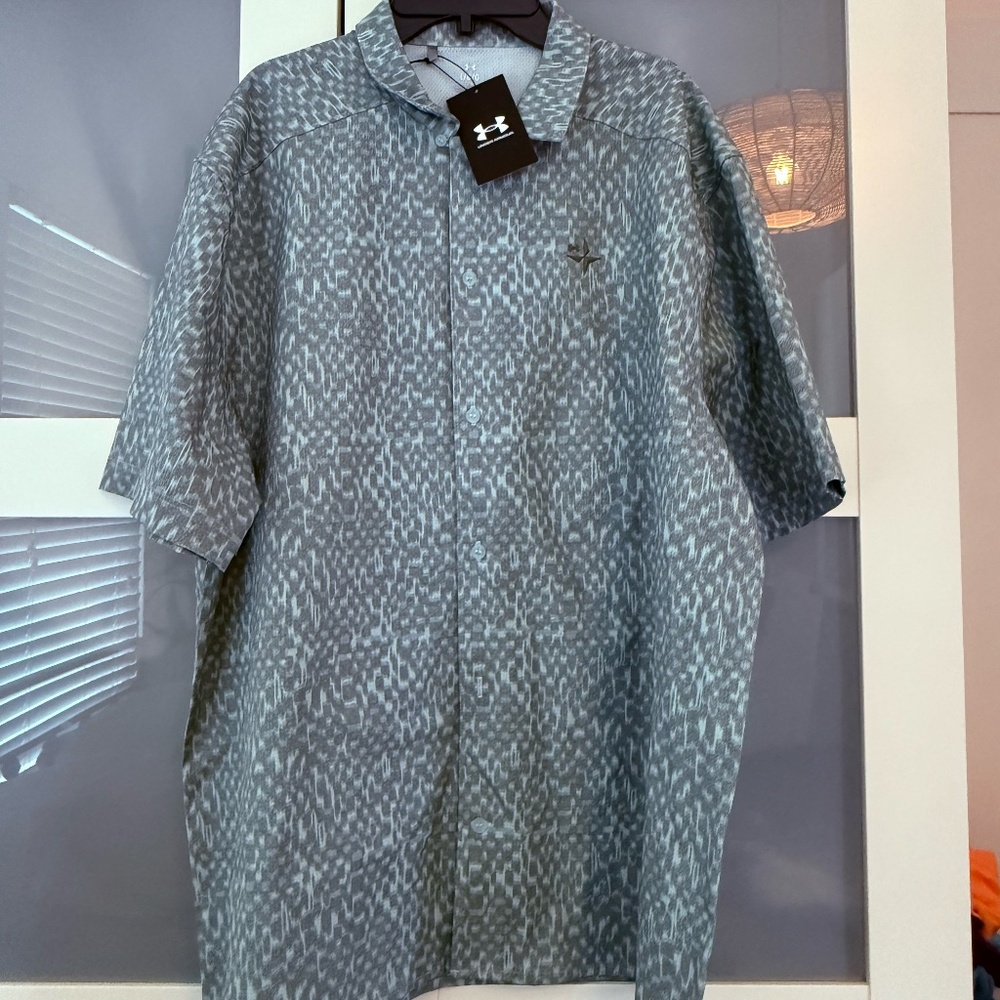 NEW Men's Under Armour Explorer Airvent Woven SS